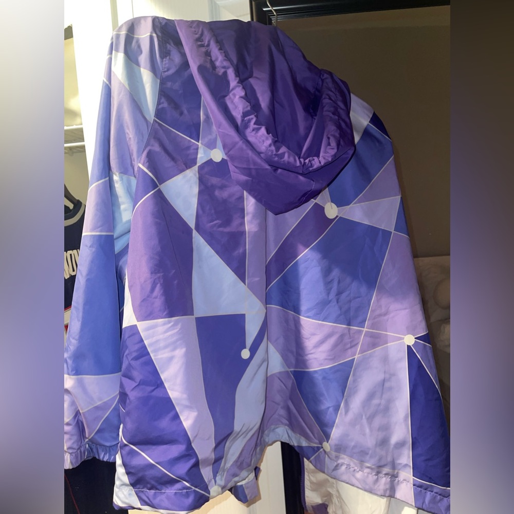 WDW Disney Purple Wall Tomorrowland Wind breaker jacket - Picture 2 of 3